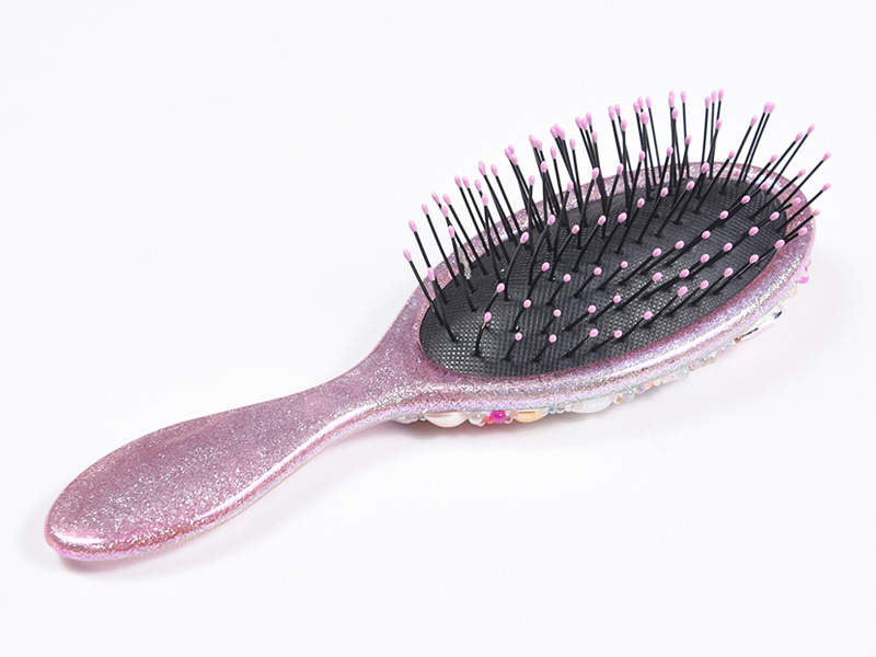 Smykker Bling Oval Detangling Hair Brush