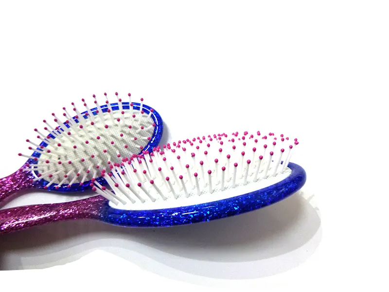 Paddle Plastic føntørring Shampoo Curve Wave hårbørste