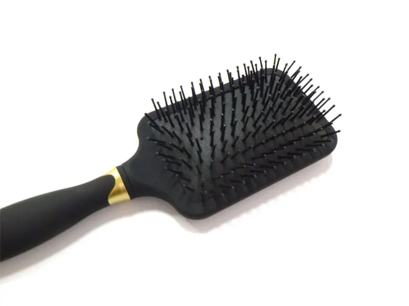 Detangling gummibelægning hårbørste