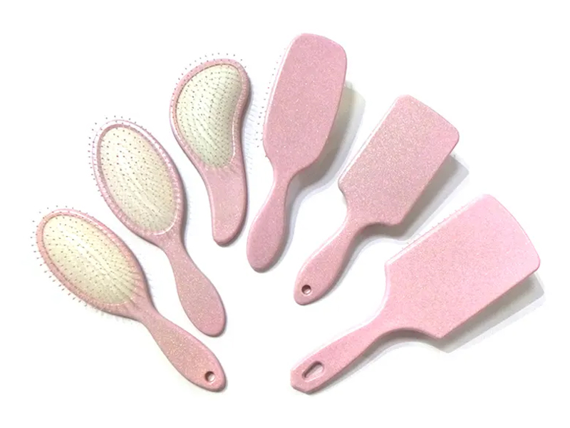 Pink Detangling Paddle-hårbørste