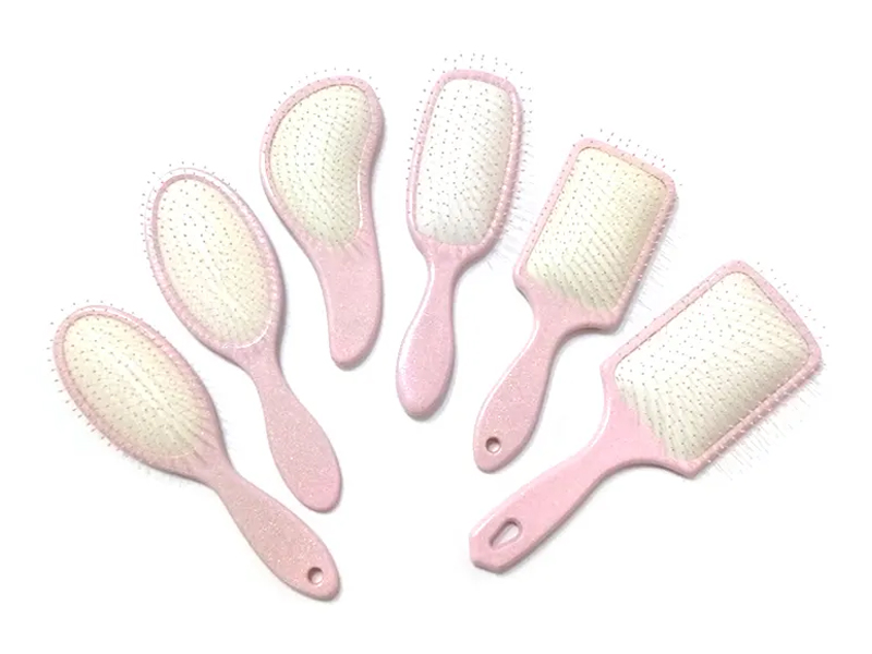Pink Detangling Paddle-hårbørste