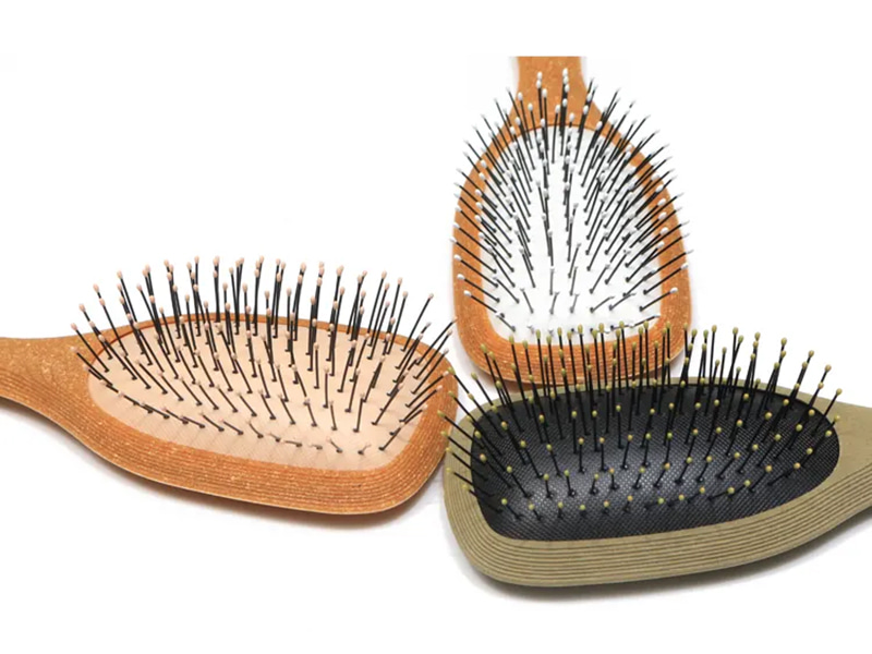 Kvinder Care Massager Soft Cushion Wet Rund Hårbørste
