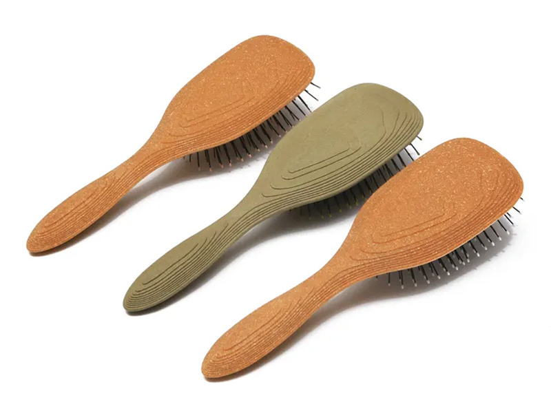 Kvinder Care Massager Soft Cushion Wet Rund Hårbørste
