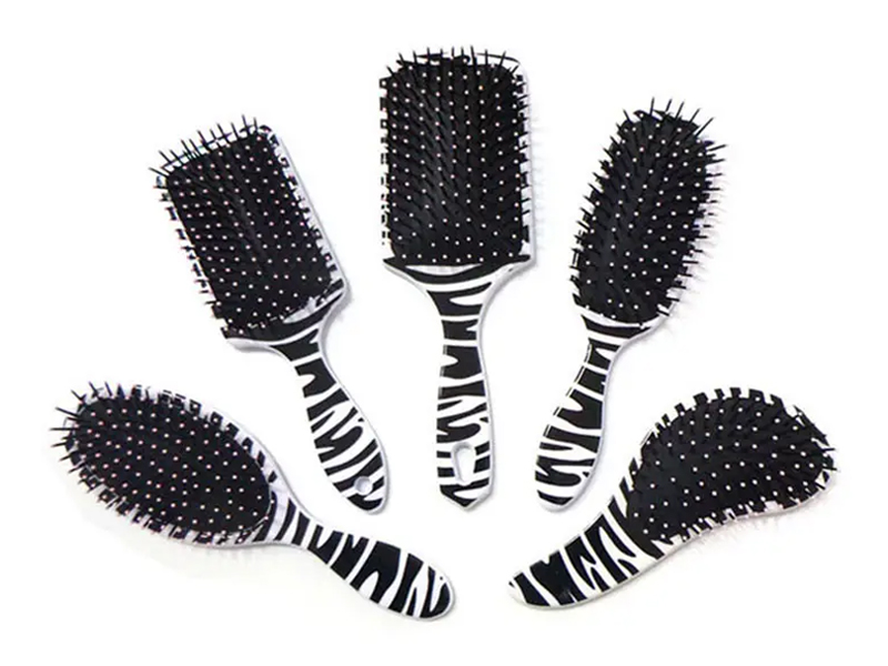 Detangling Paddle Deman Plastic Hårbørste