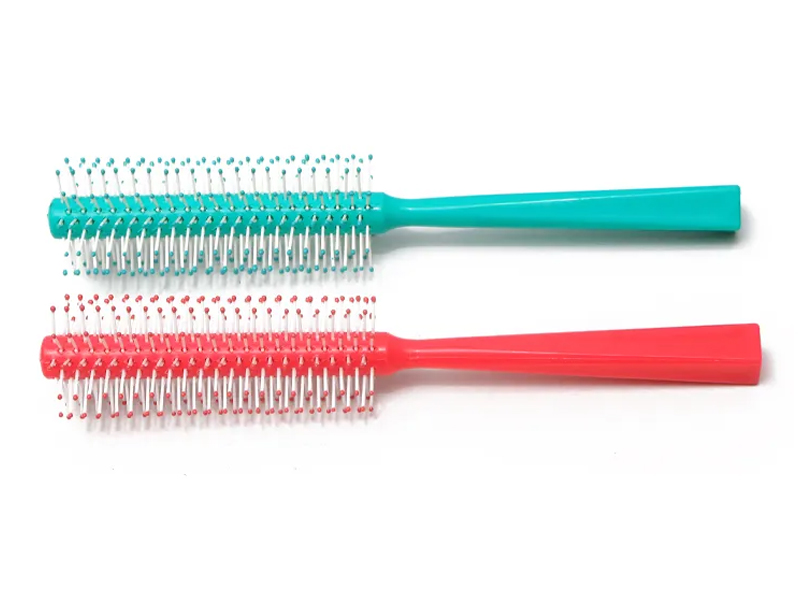 Kids Detangling Color Pink paryk runde blækspruttebørster