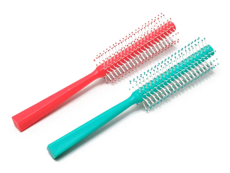 Kids Detangling Color Pink paryk runde blækspruttebørster