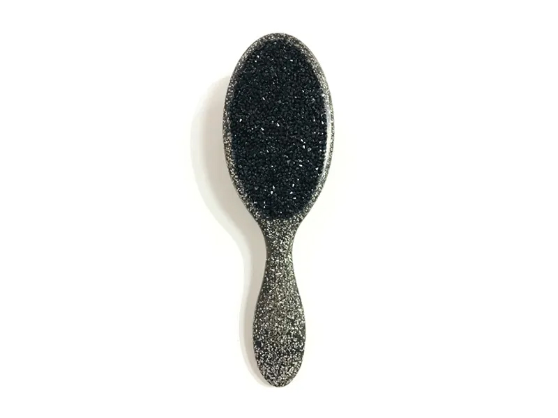 Smykker Bling Oval plasthårbørste med håndtag