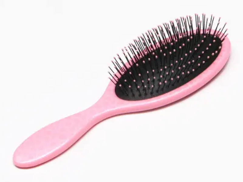 Fancy printet skinnende oval detangling børste